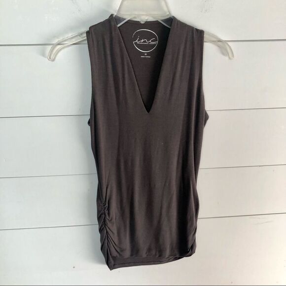 INC INTERNATIONAL CONCEPTS V Neck Tank Top Size XS - Picture 1 of 4